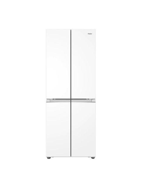 Haier 418L cross-door refrigerator home ultra-thin zero-embedded double door first-level frequency conversion air-cooled white