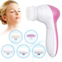 5 i 1 Face Cleasig Brush Silicoe Facial Brush Deep Clea