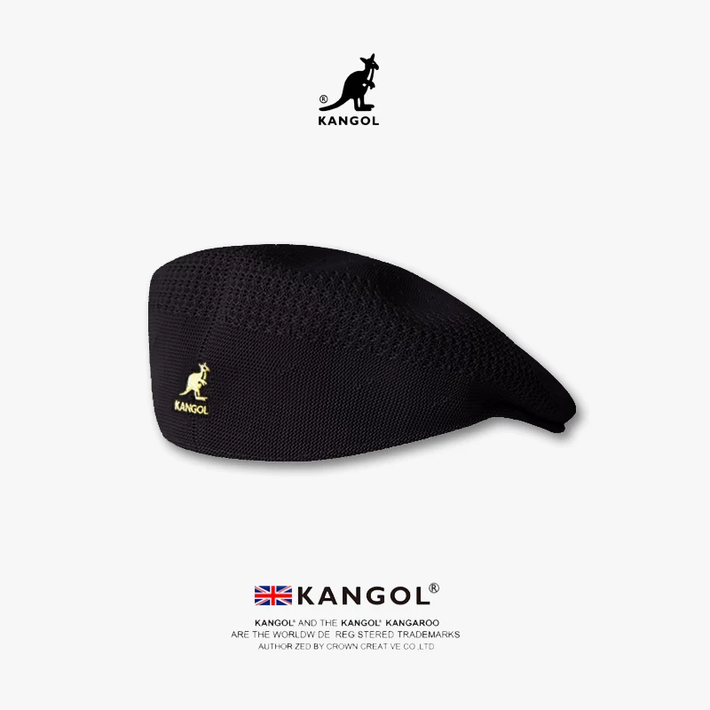 KANGOL Kangaroo, шляпа летняя модная бренда, трендовая классическая универсальная берет