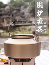 Aluminum alloy folding stove special teapot