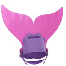 One-piece single-piece fins mermaid one-piece fins childrens swimming fins whale tail fins factory direct sales