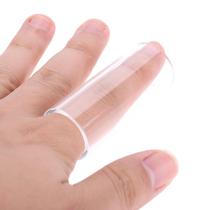 Manufacturer guitar glass slider finger cots plexiglass long ring guitar finger cots instrument accessories