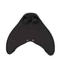 Mermaid fins adult and childrens diving fins black TPE material waterproof one-piece fins factory