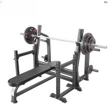 Barbell bench press rack with protective bar commercial weightlifting bed protection rack professional multi-functional chest press trainer for home use