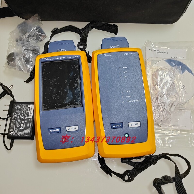 Fluke Dsx-600 Dsx-5000 Dsx-8000 Dtx-1800 Cable Certification Analyzer from the United States Fluke Dsx-600 Dsx-5000 Dsx-8000 Dtx-1800 Cable Certification Analyzer from the United States