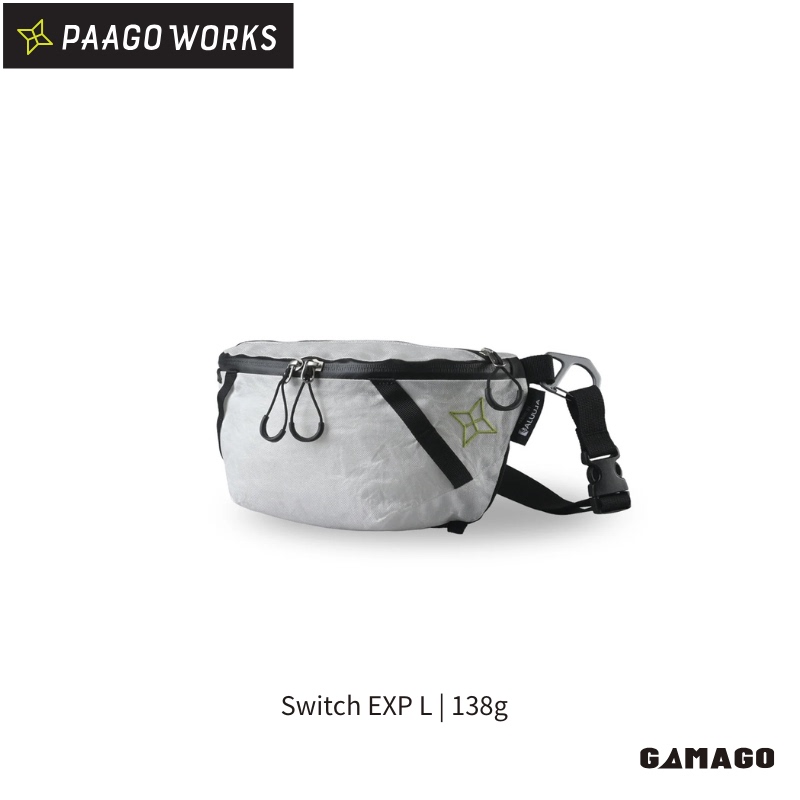 [Paagoworks] Switch Exp Lightweight Hiking Waist Bag Crossbody Bag |   122g