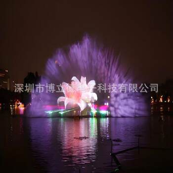 Water curtain movie music fountain equipment manufacturer large outdoor river pool artificial lake laser projection fountain
