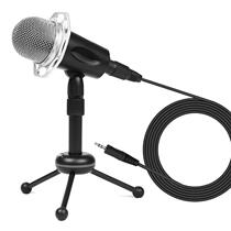 E-commerce mobile video chat microphone retractable rotating shock-proof bracket creative karaoke microphone customization