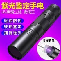 Money detector light pen small portable flashlight money detector home version jade flashlight line fire blue light