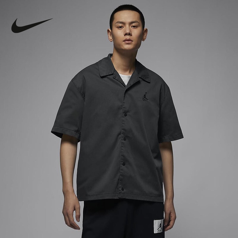Jordan Nike Men's Lapel Shirt Summer Style Quick-Drying Breathable Sports Casual Short-Sleeved T-Shirt Fn4626-070 Jordan Nike Men's Lapel Shirt Summer Style Quick-Drying Breathable Sports Casual Short-Sleeved T-Shirt Fn4626-070