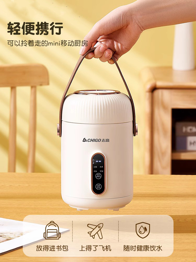 2025 New Model Small Electric Pressure Cooker for Home and Office, Multifunctional Mini Rice Cooker for 1-2 People