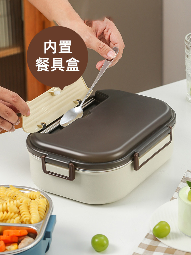 Electric Lunch Box, No Water Needed, Plug-In Heating, Portable, for Adults, Students, Office Workers, Insulated, Car-Mounted, Meal Carrier