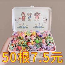 Childrens headband female Korean cute headwear baby hair tie rubber band flower hair rope girls rubber band small hair ring