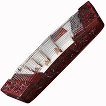 Supply of professional rosewood carved dragon 402 dulcimer professional playing dulcimer with dulcimer frame aluminum alloy box