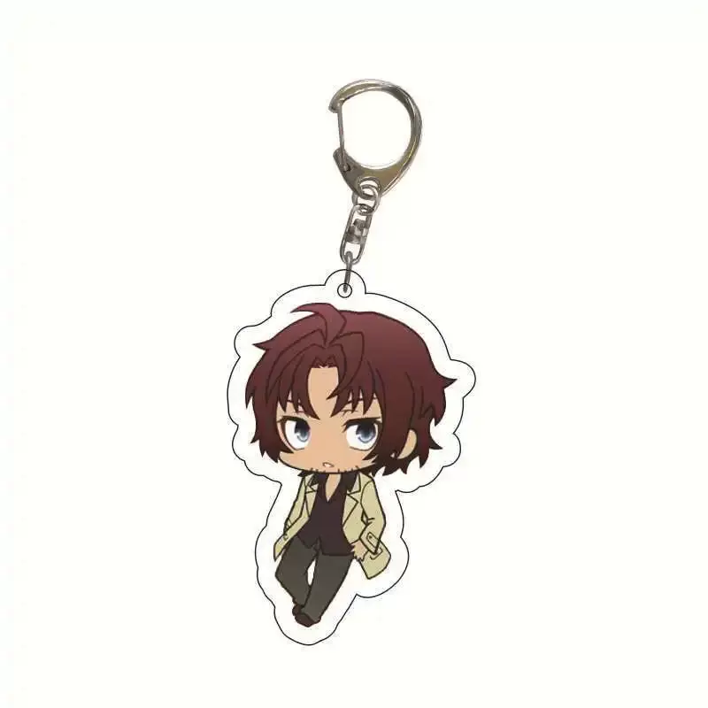 Мини-брелок из акрила JAPAN CARTOON Anime Bungo Stray Dogs Keychain Double