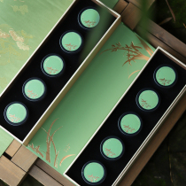 202 empty 4 tea small cans tea gift box empty box 12 cans Longchunjing tea green tea tea packaging box gift box empty cans