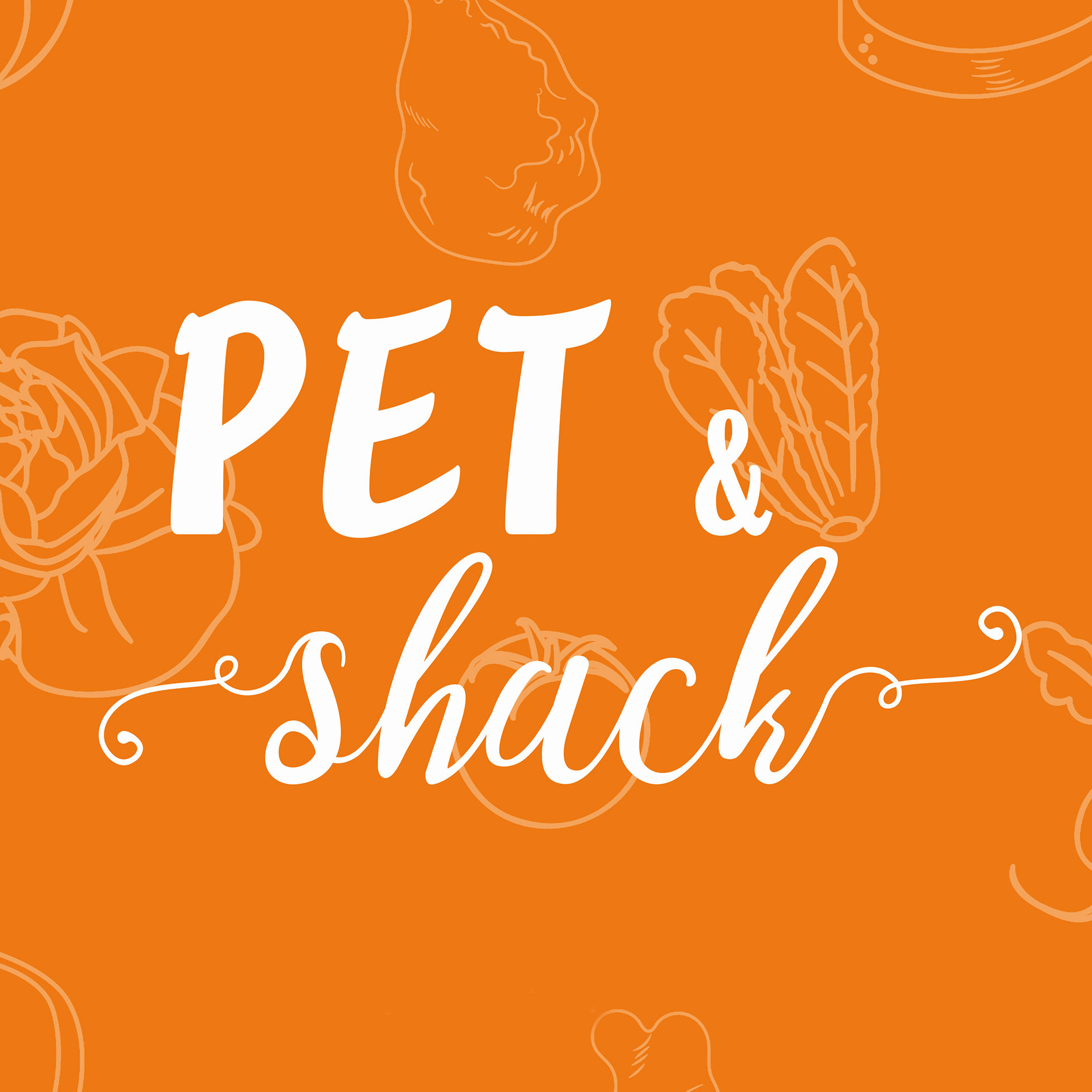 PetShack派沙克宠物食品的LOGO