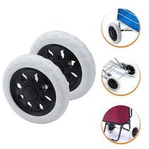 2 Pcs Cart Wheels Replacements Trolley Caster Heavy Duty