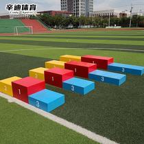 Childrens and adults competition podium track and field games steel and wood optional colors and sizes customizable podium