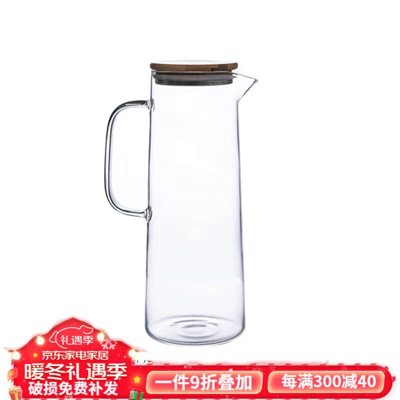 Japan-style Glass Teapot Home Cold Kettle Summer Cool Kettle Juice Pot brief Large-capacity zappot water glass Mughay-Taobao