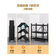 Paiying kitchen rack floor-standing kitchen storage rack microwave rack shelf shelf ເຮືອນ rack ສາມຊັ້ນ-