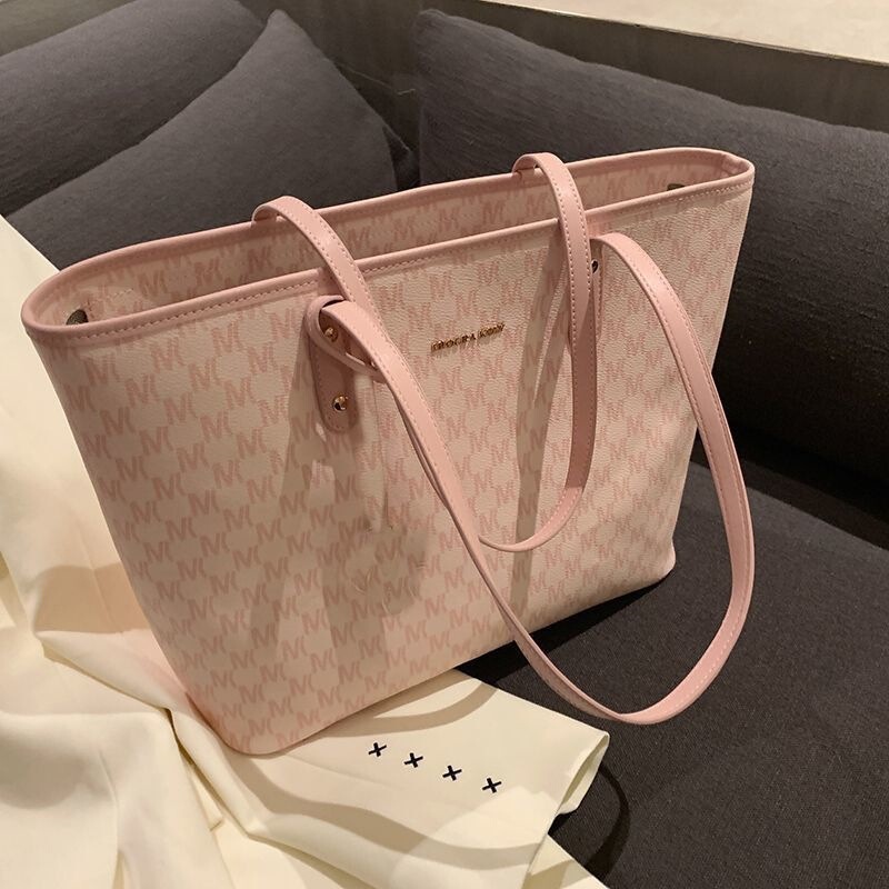 Hong Kong Shoulder Bag Cherry Blossom Tote Bag Women's New Commuter Niche Design Handbag Large Capacity Shoulder Bag Hong Kong Shoulder Bag Cherry Blossom Tote Bag Women's New Commuter Niche Design Handbag Large Capacity Shoulder Bag