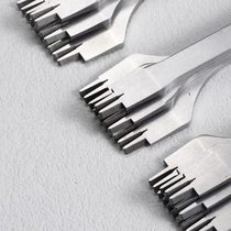 Garbage cutting door high-speed steel method punching tool cargo line flat cutting wave oblique line sewing leather sewing not only