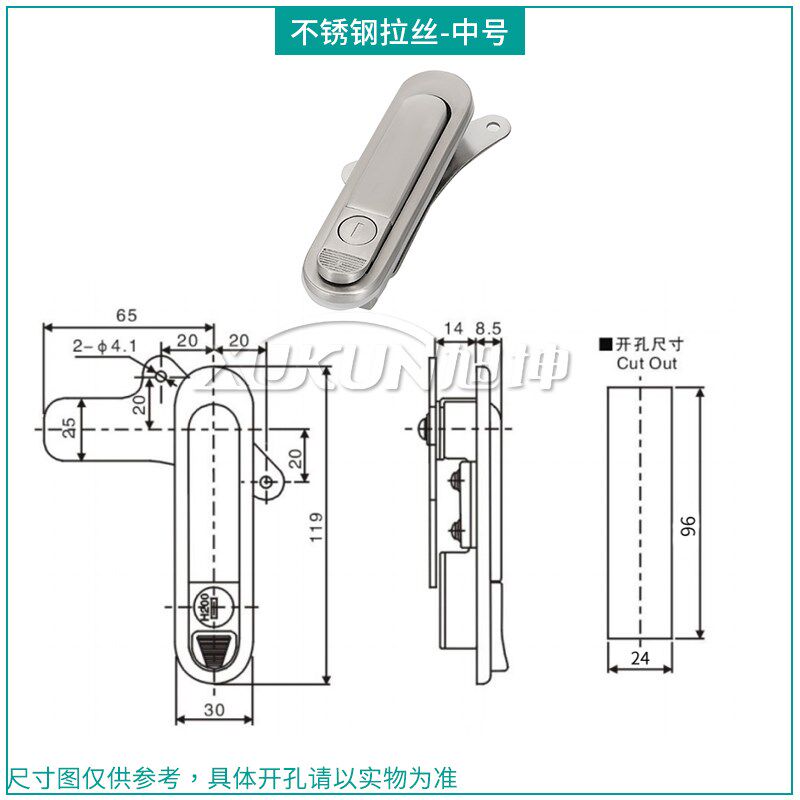 不锈钢304通信电柜锁:安全升级+颜值爆表!通信机柜必备神器!-推杠锁-淘宝好物网