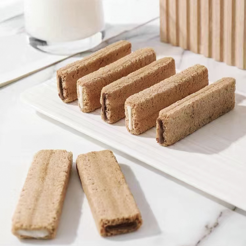 金芙纤麦夹心饼干11g：5/10/20巧克力角饼干的解析