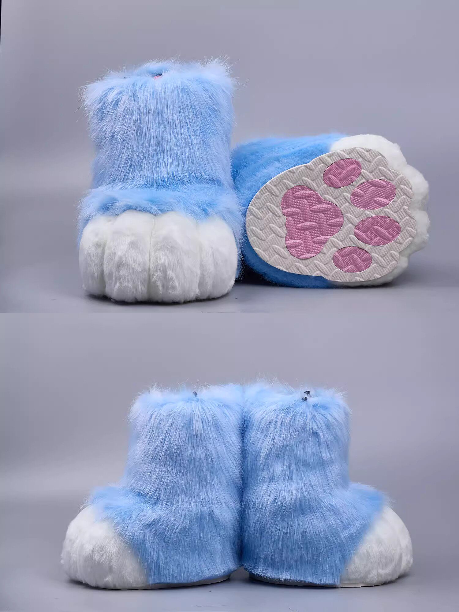 furry福瑞/兽装 兽装爪鞋子彩色fursuit脚爪福瑞furry鞋爪cos室外脚漫展定制成品 Other