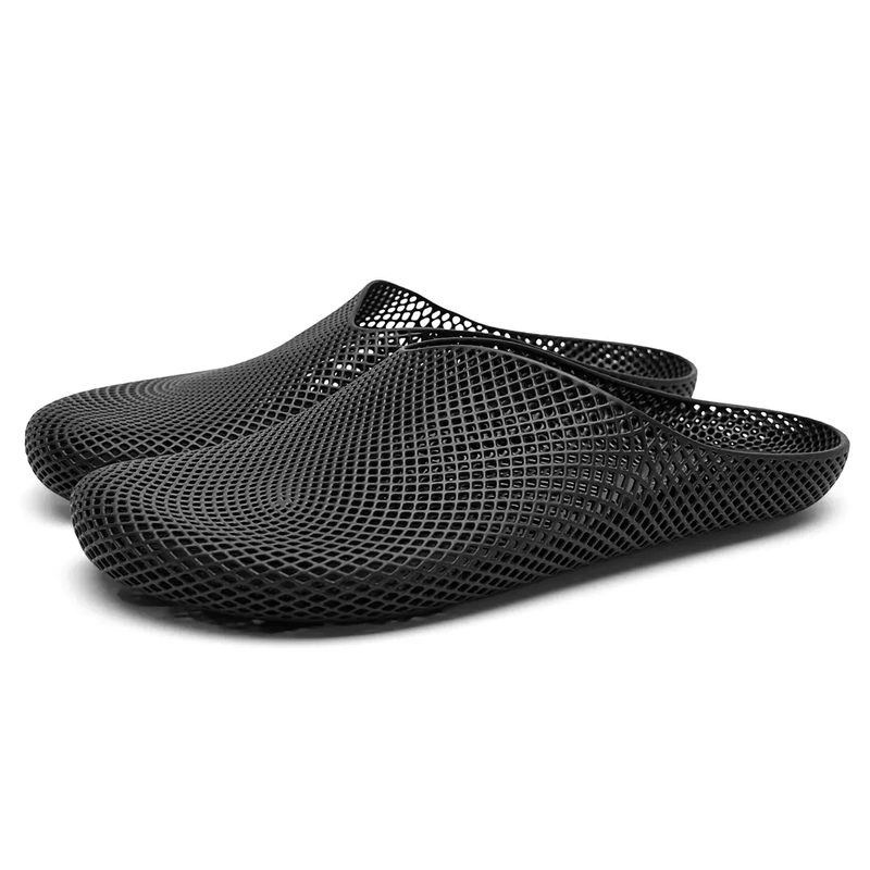Yanwu 3D Printed One-Piece Slippers 2026 Summer New Trendy Breathable Lightweight Casual Sports Non-Slip Closed-Toe Shoes