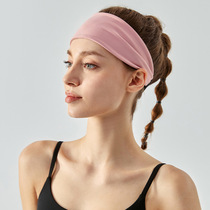 Ningbo Anjiu new sports headband for women summer breathable sweat-absorbent headband fitness hair binding running sports headscarf for women