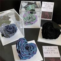 National instant hair source production ornaments Qixi immortality handmade DIY dried flowers creative flower production sincere love Asia