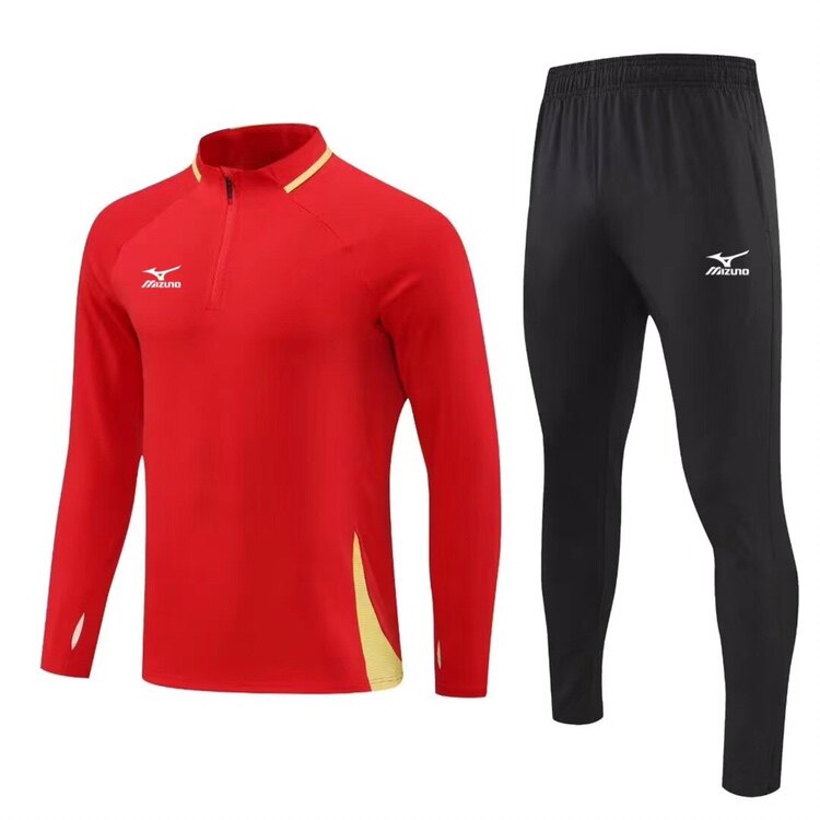Mizuno, демисезонная быстросохнущая дышащая спортивная футбольная форма для велоспорта, для бега, делается под заказ 
