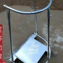 Agricultural new movable multifunctional bag holder express packaging and bagging rice bagging and grain holder artifact