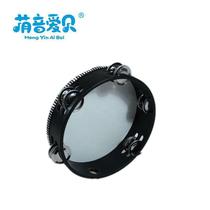 Customized laser tambourine Orff instrument double row tambourine percussion instrument toy small tambourine
