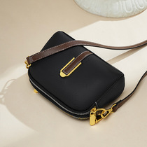 Bags for women 2024 new style genuine leather commuter shell bag high-end single shoulder small square bag versatile crossbody bag for women