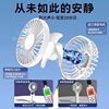 2025 New Handheld Small Fan, Cute and Portable, Mini Student USB Rechargeable Fan with Long Battery Life, Strong Wind, Suitable for Dormitory, Office, Desktop, and Children's Cooling