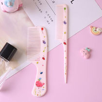 2-piece set of combs for men and women styling combs pointed and tail combs fine-toothed combs plastic hair combs hair combs and facial combs