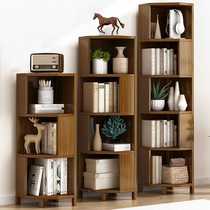 Rental house space-saving artifact multi-layer floor-to-ceiling bedroom living room corner storage rack storage rack corner cabinet storage