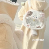 По-детски и невежественно, оригинальная плюшевая плюшевая сумка-фу из ситцевого кота от второго продавца с большим аппетитом, сумка через плечо и сумка через плечо.