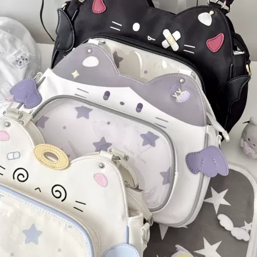 Оригинальная вместительная и большая нейлоновая сумка через плечо для школьников, ноутбук