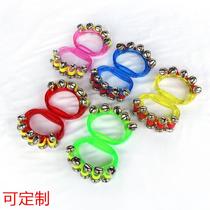 Ring bells for elementary school students childrens percussion hand bells Orff instrument bells 10 bells for childrens dance