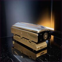 Purple gold ice coffin crystal coffin ice coffin refrigerated coffin frozen luxury constant temperature coffin funeral dead material portable ice coffin