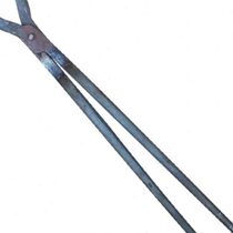 Large pure handmade round nose pliers furnace carbon fire pliers barbecue pliers carbon clamp iron pliers round nose pliers blacksmithing clamping special pliers