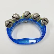 Childrens percussion instruments transparent hand bells music teaching aids empty drum bells plastic hand bells customization