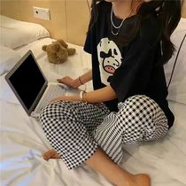 023 Spring New Cute Pajamas Set Loungewear Sleepwear Pijamas