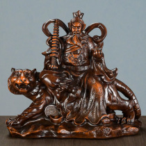 Deliver Zhao Gongmings ornaments on behalf of the God of Wealth Wu Caishen household Buddhist temple statues shop living room crafts