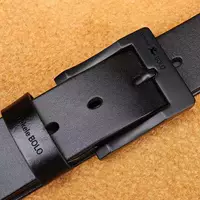 Черная пряжка черная ремень