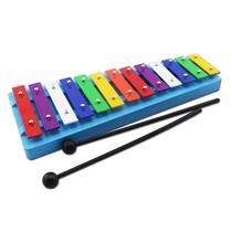 13 Sound aluminum plate Qin Church Early teaching Orff percussion instrument Baby Toys 13 Sound Percussion Musical aluminum instrument Percussion Instrument